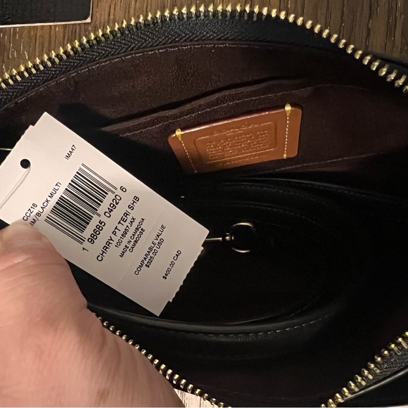 NWT Coach! Teri Shoulder Bag With Cherry Print 🍒♥️ - Picture 10 of 10